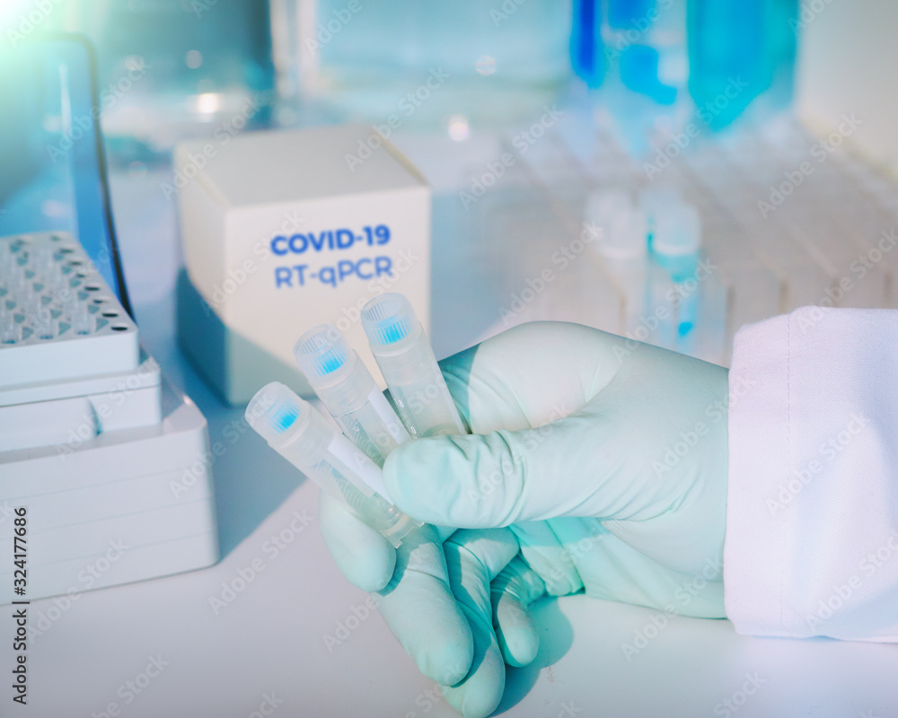 Kit to test for novel COVID-19 coronavirus in medical samples. RT-PCR ...
