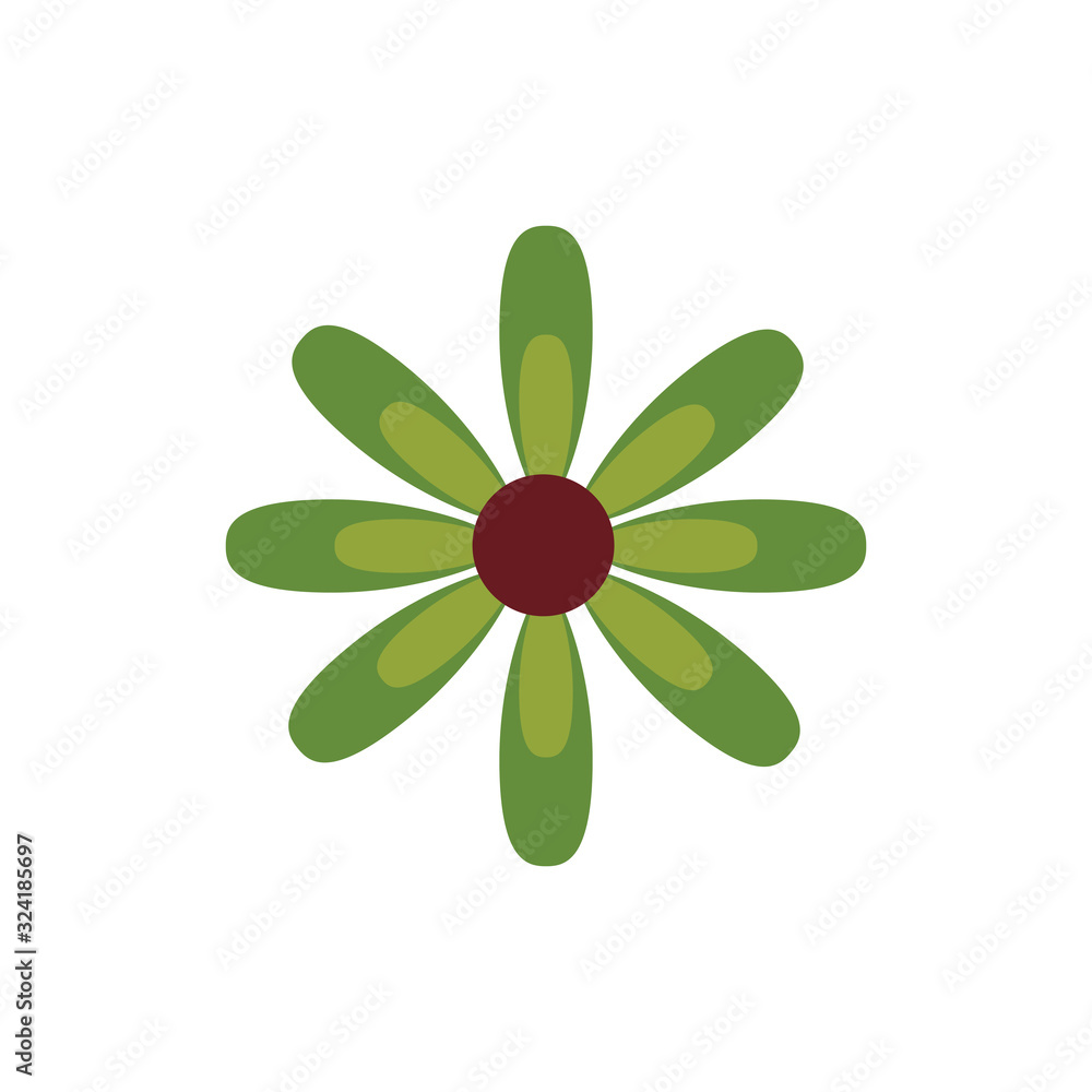 beautifull flower garden spring flat style beautifull flower garden spring flat style