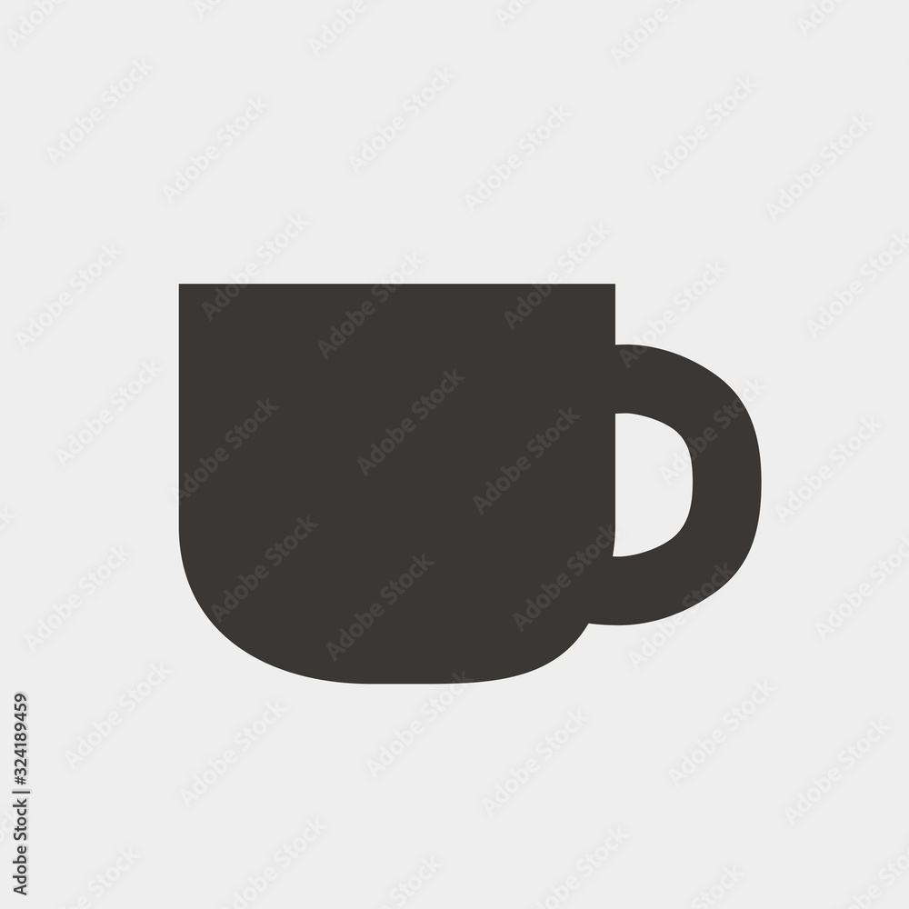 mug cup icon vector illustration and symbol for website and graphic design mug cup icon vector illustration and symbol for website and graphic design