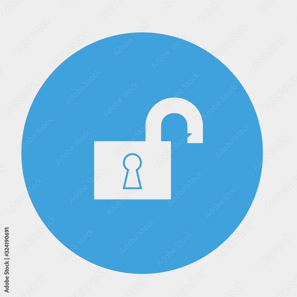 unlock icon vector illustration and symbol for website and graphic design unlock icon vector illustration and symbol for website and graphic design