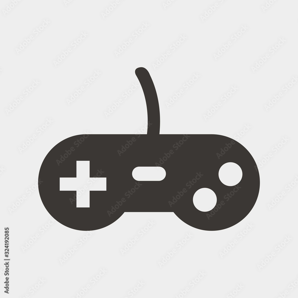 joystick controller icon vector illustration and symbol for website and graphic design joystick controller icon vector illustration and symbol for website and graphic design