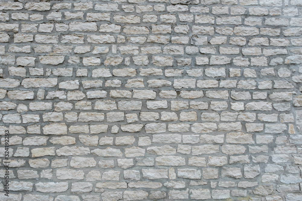 Textur / Hintergrund: Hellgraue Steinwand, Mauer Textur / Hintergrund: Hellgraue Steinwand, Mauer