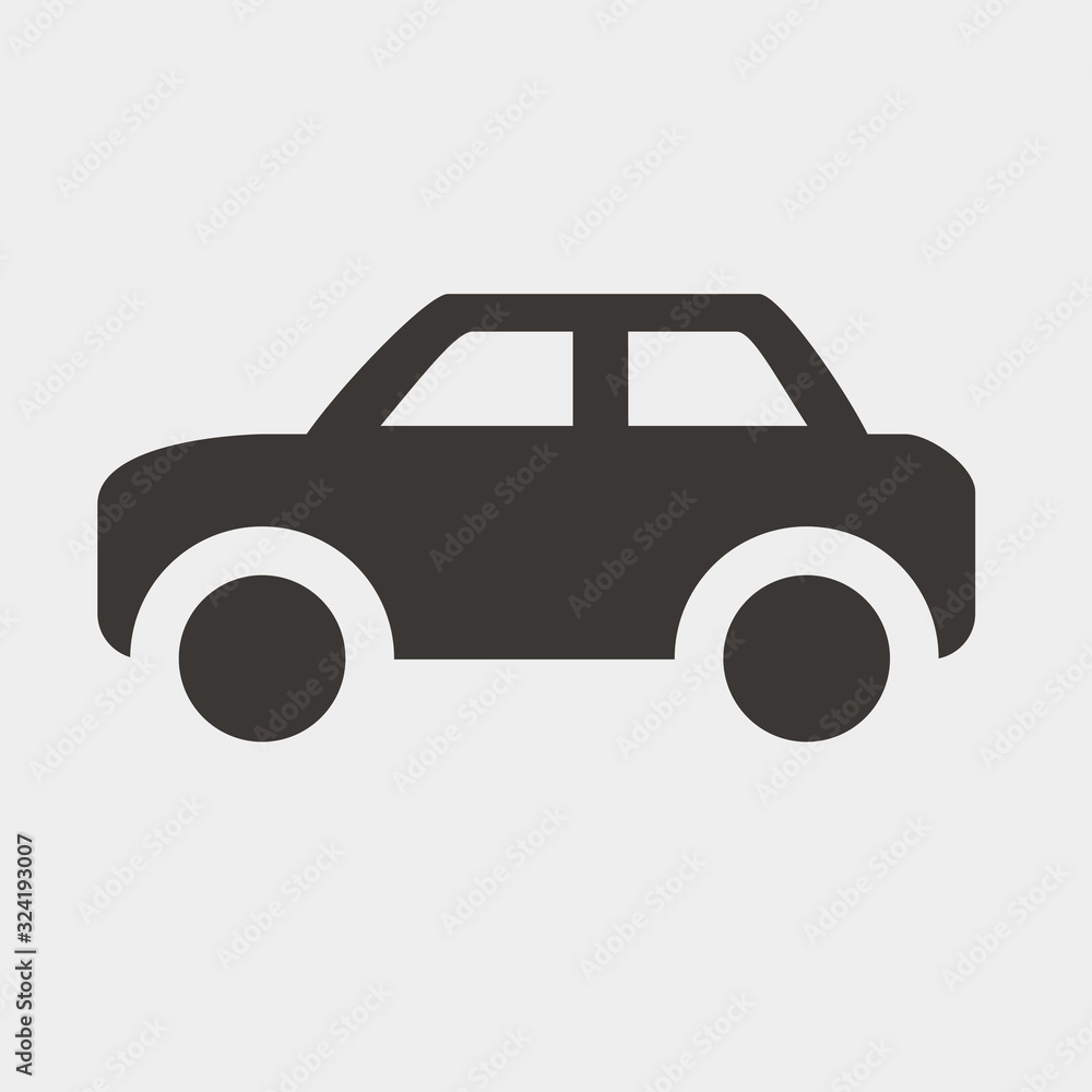 taxi car icon vector illustration and symbol for website and graphic design