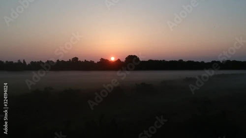 meditative flight to the sun through and through summer fog