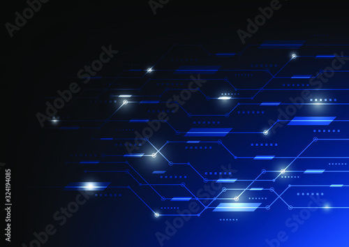 lines circuit board future network electronics, technology  cyber concept background, energy abstract hi speed digital  internet out put driver . Vector illustration