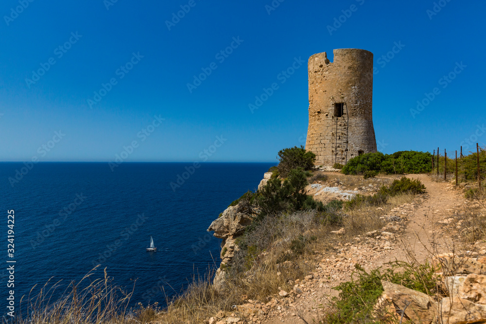 Travels-Landscapes lighthouses and towers Cabo Blanco Majorca