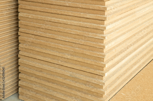 materials background - compressed thermal insulating hemp fiber bonded panels