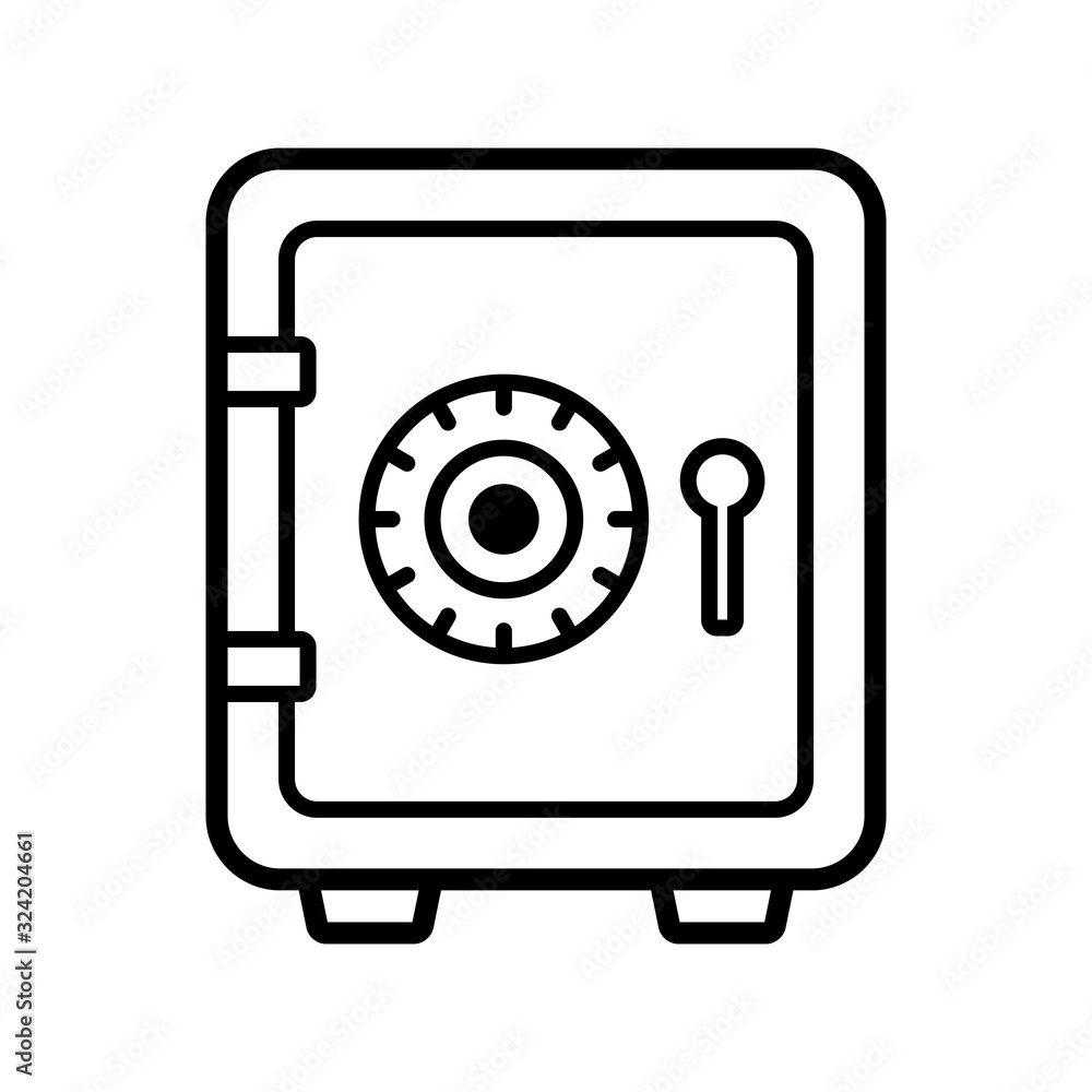 safe - money secure icon vector design template safe - money secure icon vector design template