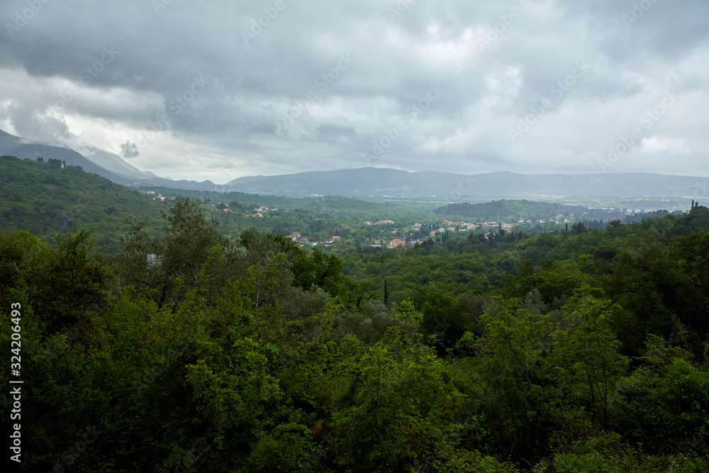 beautiful landscape in the Montenegro