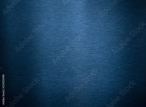 brushed blue metal texture ...
