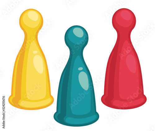 Skittles glossy bowling symbols recreation activity element vector