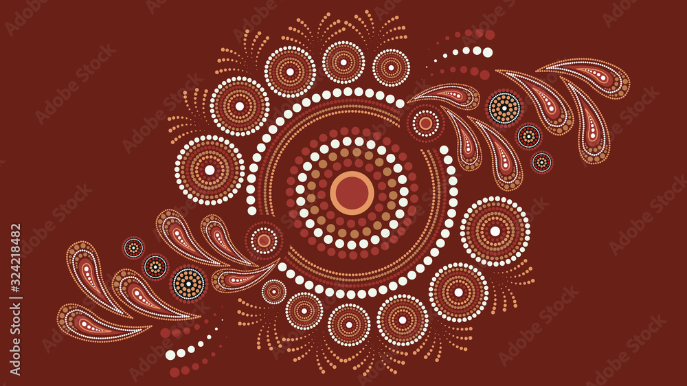 Dot art background - Vector Illustration Dot art background - Vector Illustration