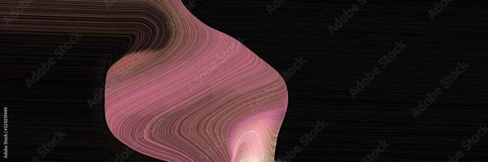 artistic banner with antique fuchsia, black and old mauve colors. dynamic curved lines with fluid flowing waves and curves artistic banner with antique fuchsia, black and old mauve colors. dynamic curved lines with fluid flowing waves and curves