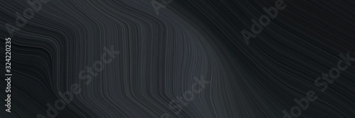 dynamic designed horizontal header with very dark blue, very dark green and dark slate gray colors. dynamic curved lines with fluid flowing waves and curves