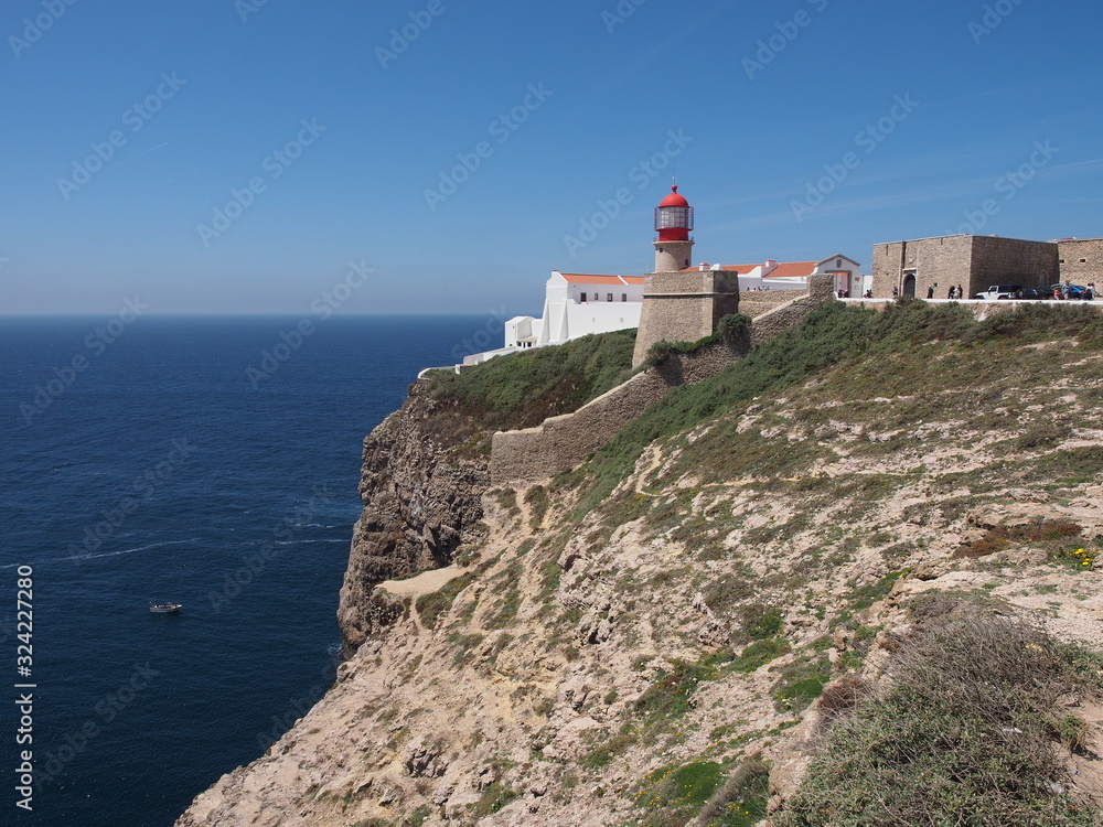 Cabo de São Vicente bei Sagres in Portugal - Südwestspitze des europäischen Festlands 