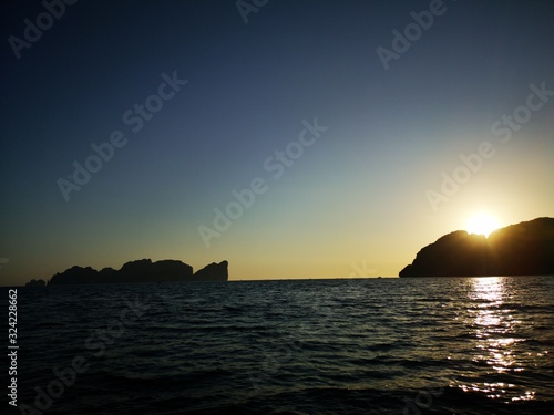 Sonnenuntergang Ko Phi Phi Thailand