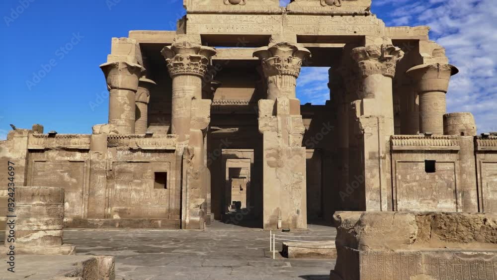 Temple of Kom Ombo. Kom Ombo is an agricultural town in Egypt famous for the Temple of Kom Ombo. It was originally an Egyptian city called Nubt, meaning City of Gold. Temple of Kom Ombo. Kom Ombo is an agricultural town in Egypt famous for the Temple of Kom Ombo. It was originally an Egyptian city called Nubt, meaning City of Gold.