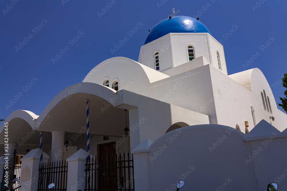 A small Greek island church