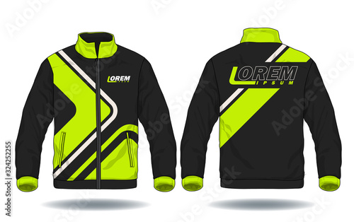 Vector illustration of sport jacket	