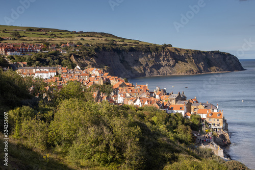 Robin Hoods Bay View from cliffs