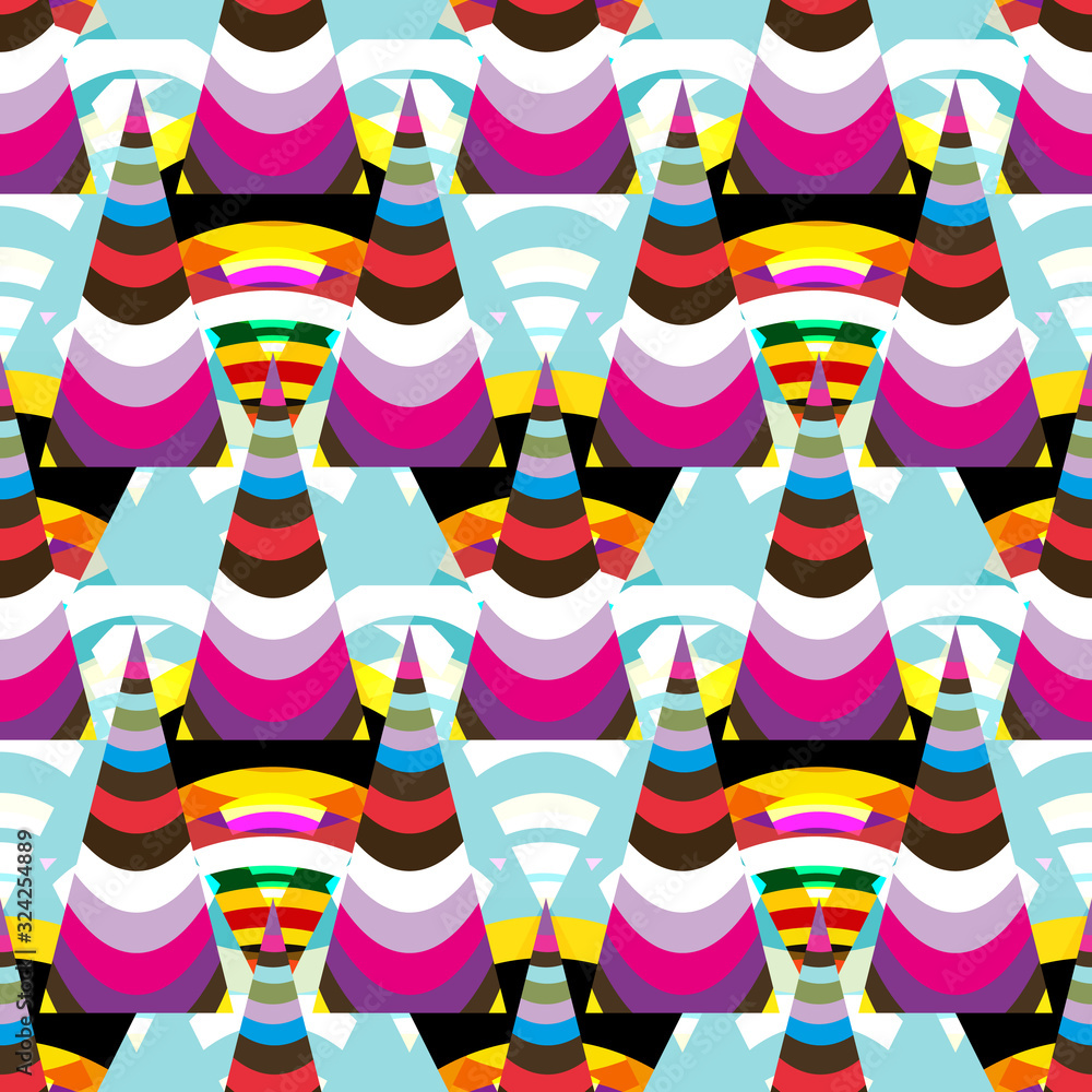 abstract color pattern in graffiti style. Quality illustration for your design