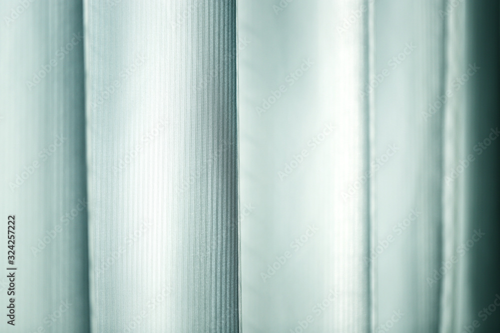 Fototapeta premium 白いレースカーテン