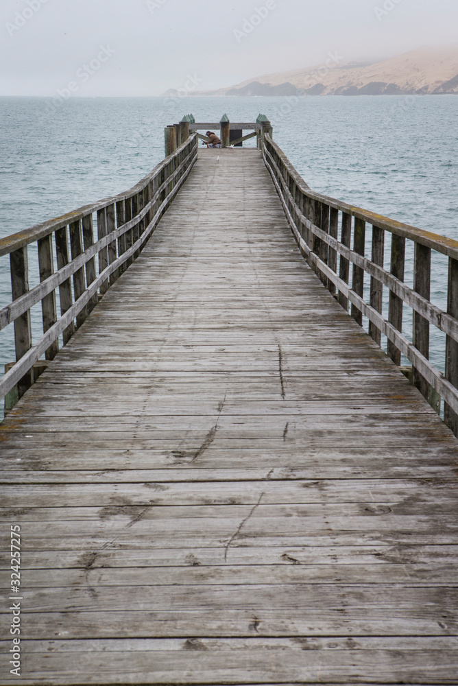 Opononi Hokianga River New Zealand Pier Jetty Opononi Hokianga River New Zealand Pier Jetty