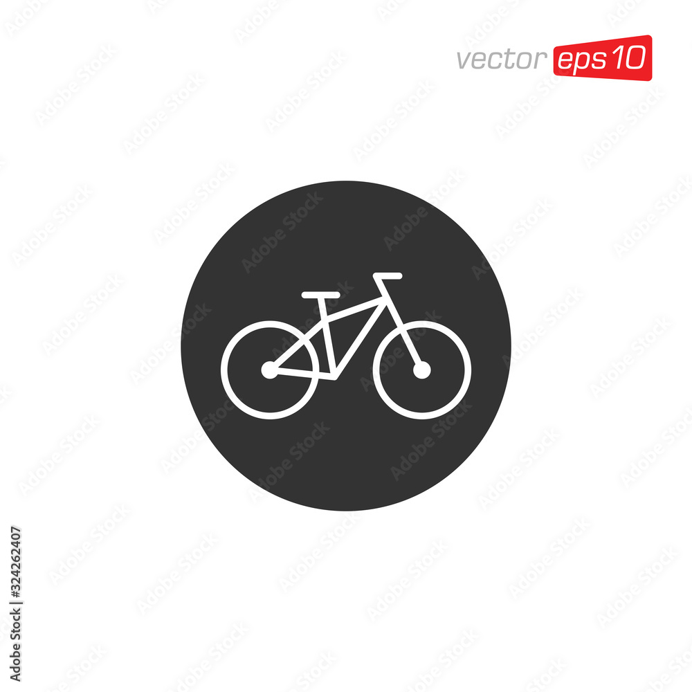 Bike Icon Design Vector Template Bike Icon Design Vector Template