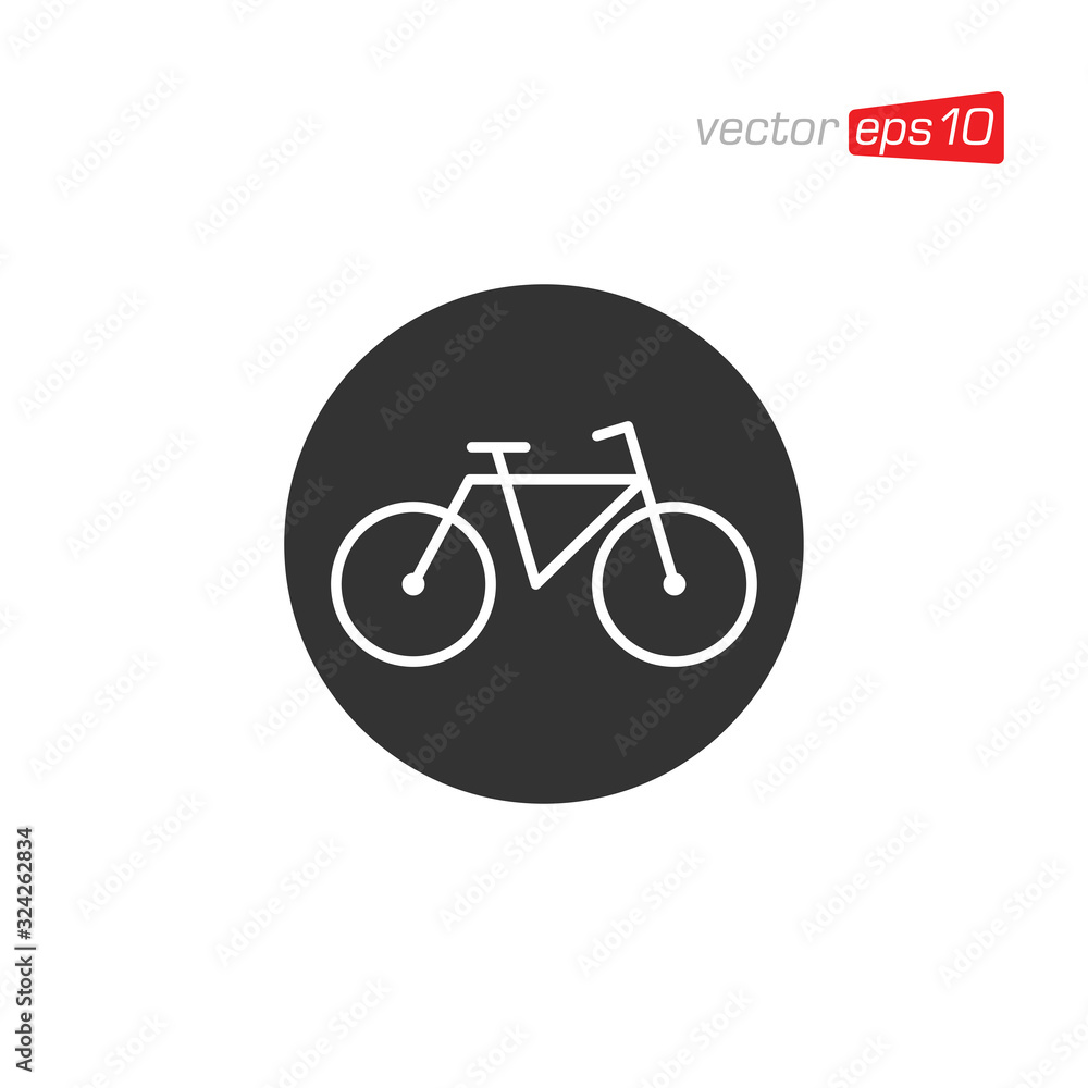 Bike Icon Design Vector Template Bike Icon Design Vector Template