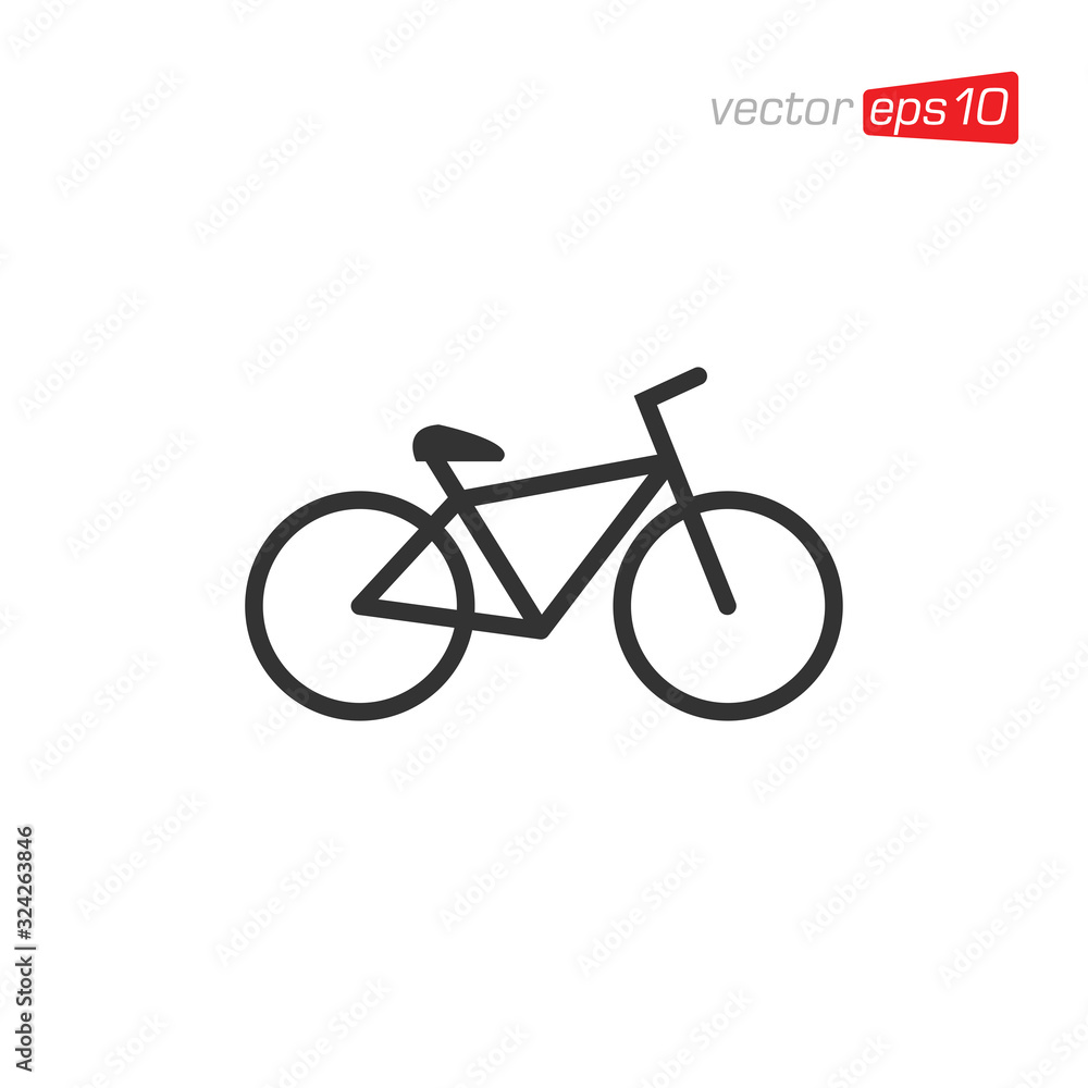 Bike Icon Design Vector Template Bike Icon Design Vector Template