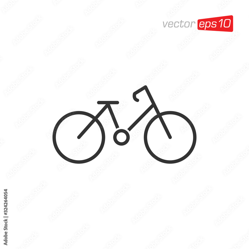 Bike Icon Design Vector Template Bike Icon Design Vector Template