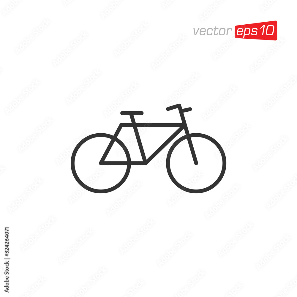 Bike Icon Design Vector Template Bike Icon Design Vector Template