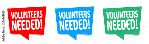 Volunteers needed