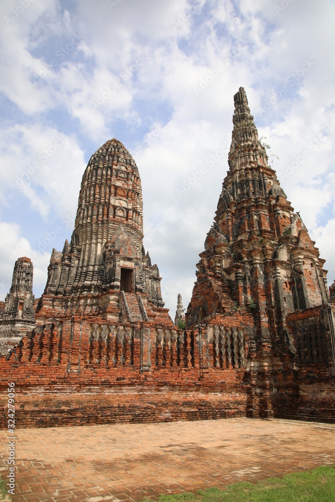 Wat Chaiwatthanaram Temple, Ayutthaya, Thailand Wat Chaiwatthanaram Temple, Ayutthaya, Thailand