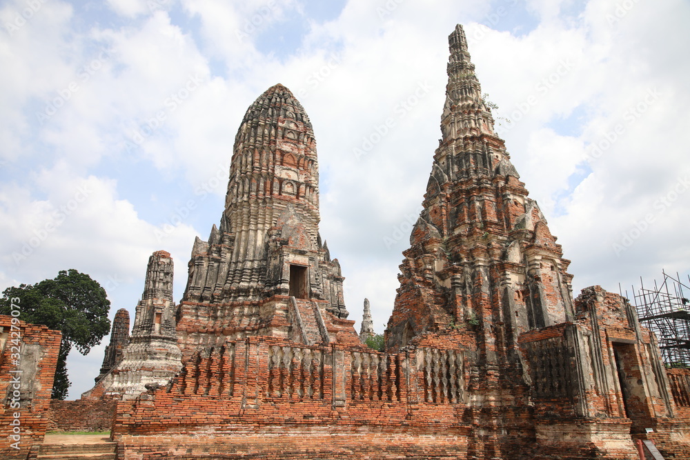 Wat Chaiwatthanaram Temple, Ayutthaya, Thailand