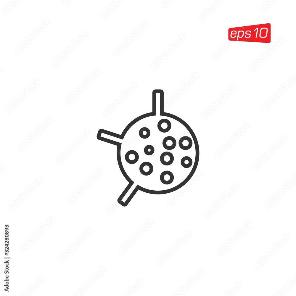 Virus and Bacteria Icon Logo Design Vector Virus and Bacteria Icon Logo Design Vector