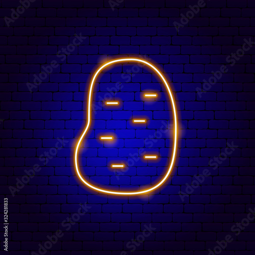 Potato Neon Sign