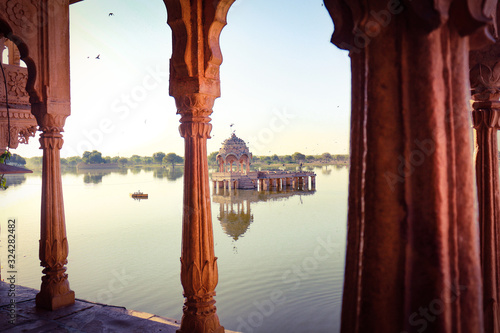 Canvas Print Beaautiful Travel photos of india lakes summer and architecture