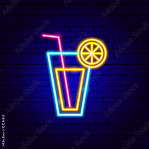 Lemonade Drink Neon Sign