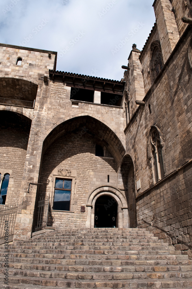 Palau Reial Major, Museum of the History of the City of Barcelona, Placa del Rei, Barcelona, Spain