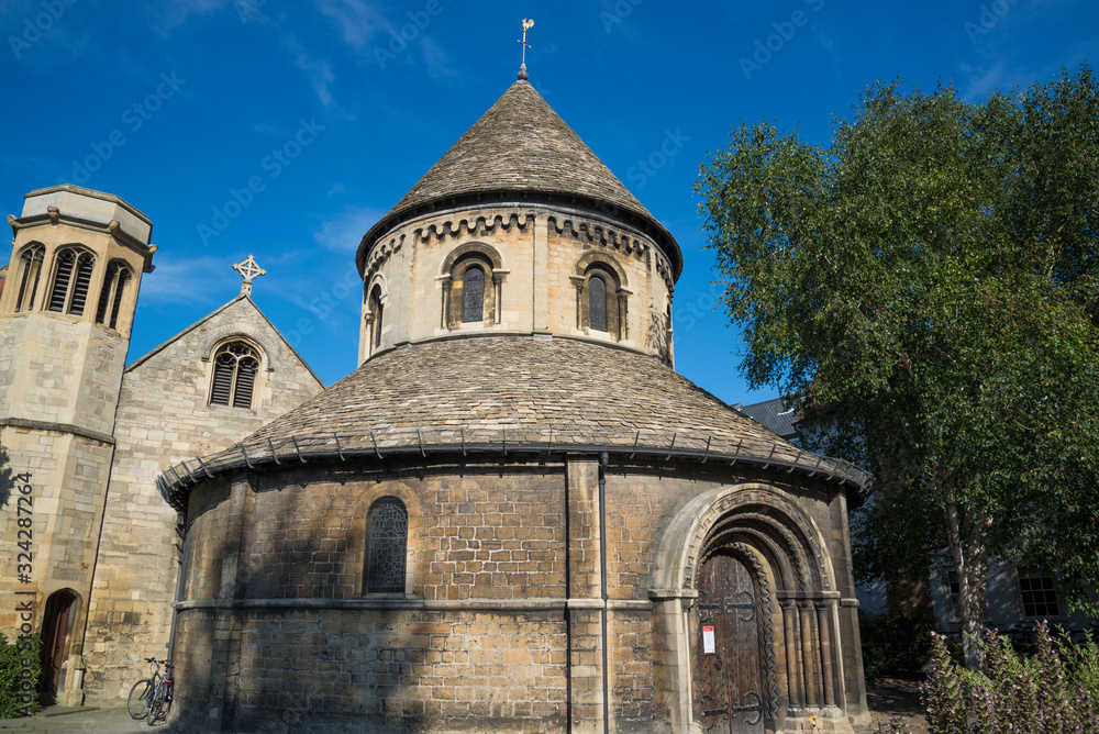 Round Church or Holy Sepulchre Church, Cambridge, England, UK