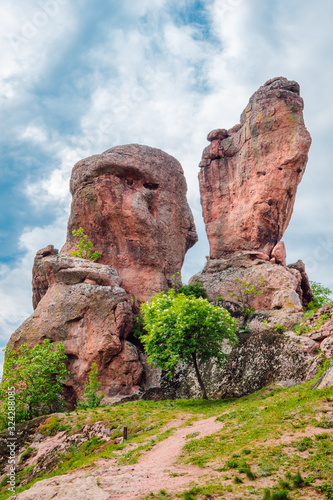 Whimsical rock formations, Belogradchik rocks, Bulgaria. 