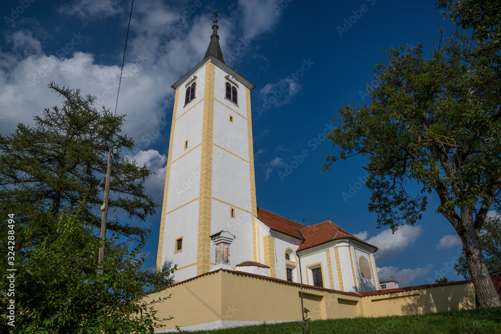 Church of St Mary of the Snow in Belec, Zagorje, Croatia