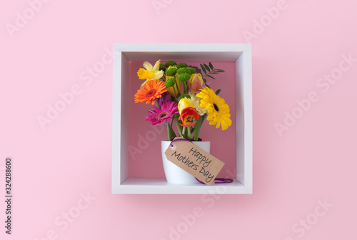 Mothers day gift flowers on...