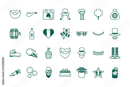 lemprechaun female head line style