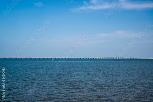 Fotografi Vasco da Gama Bridge, Park of the Nations, Parque das Nacoes, Lisbon, Portugal