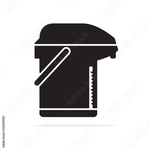 Electric kettle icon.Vector concept illustration for design.