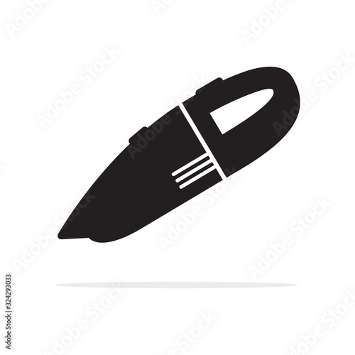 Handheld vacuum cleaners icon.Vector concept illustration for design.