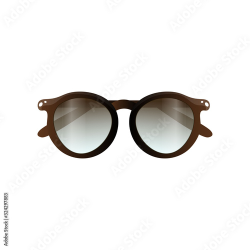 Fashion elegance woman sunglasses, summer beach time