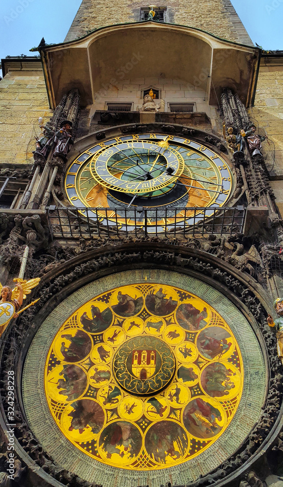 Old Town Hall Tower with Astronomical Clock in Prague